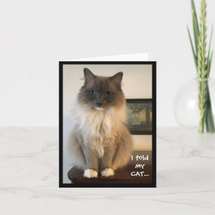 Du bist nicht mein Chef, der sagt, wer Karte