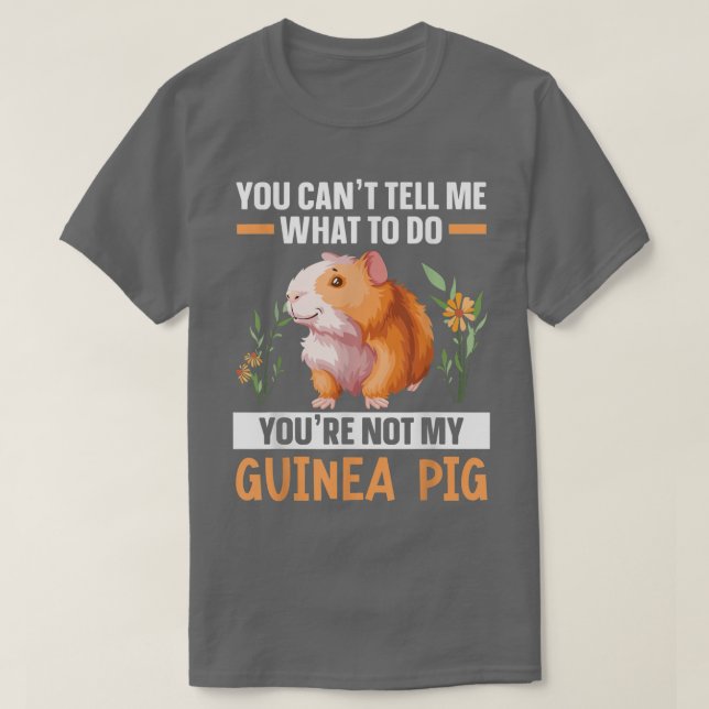 Du bist nicht meine Guinea Schweinsherz-Riesenfurr T-Shirt (Design vorne)