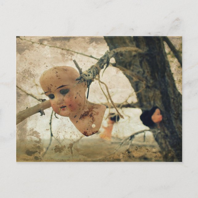 Du bist nie zu alt, um mit Puppen zu spielen! Postkarte (Vorderseite)