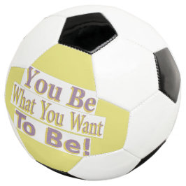 "Du bist!" Niedliches Design. Jetzt kaufen Fußball