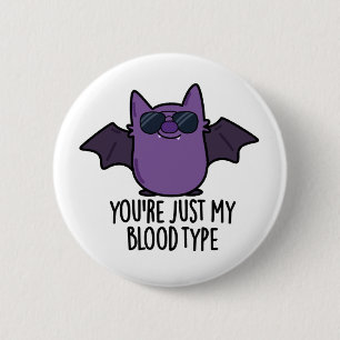 Du bist nur mein Blood-Funny Bat Pun Button