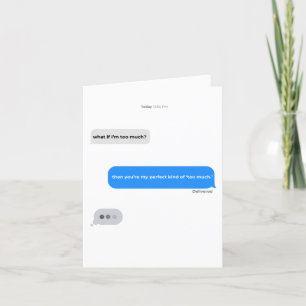 Du bist perfekt   Valentine's Day   Romantik Einladung