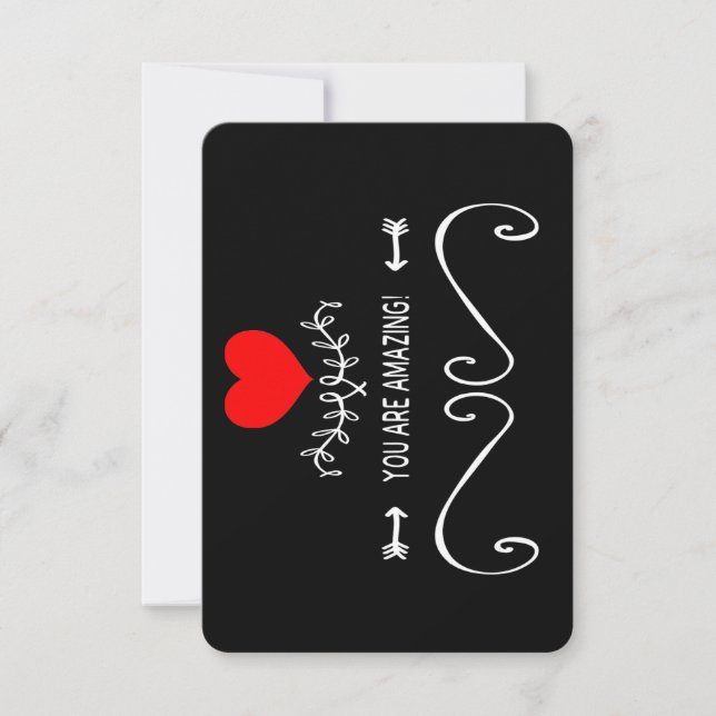 Du bist Phantastisch! Dankeskarte (Vorderseite)