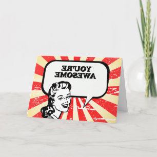 DU BIST PHANTASTISCH KARTE