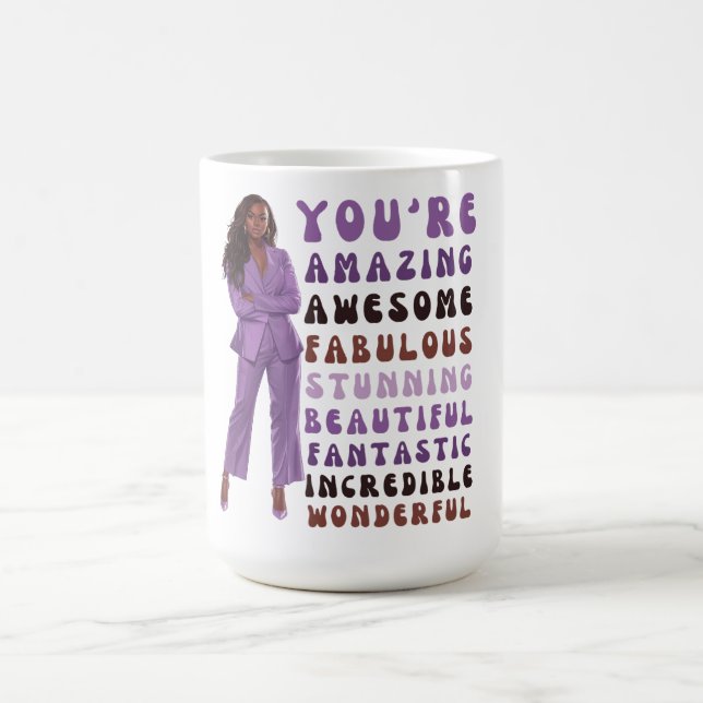 Du bist phantastisch phantastisch fabelhaft atembe kaffeetasse (Mittel)