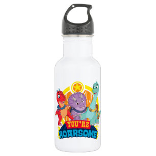 Du bist Roarsome   Dino Ranch Edelstahlflasche