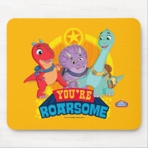 Du bist Roarsome   Dino Ranch Mousepad