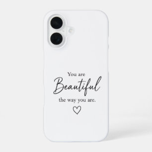 Du bist schön Ästhetik iPhone 16 Hülle