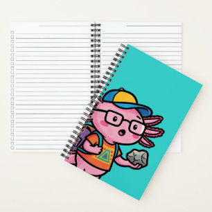 Du bist sicher Axolotl Fragen Cute Sarcastic Meme Notizbuch