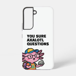 Du bist sicher Axolotl Fragen Cute Sarkastischer M Samsung Galaxy Hülle