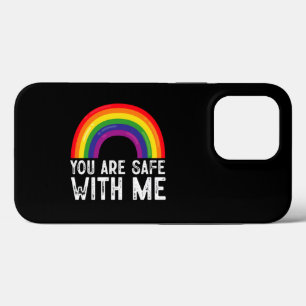 Du bist sicher bei mir LGBTQ Pride Monat Regenboge Case-Mate iPhone Hülle