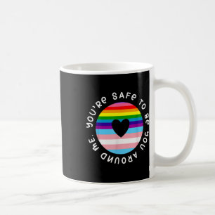Du bist sicher, du selbst um mich herum zu sein Re Kaffeetasse