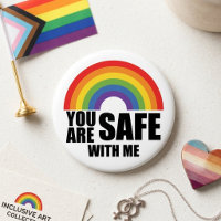 Du bist sicher mit meinem LGBTQ-Regenbogenstolz