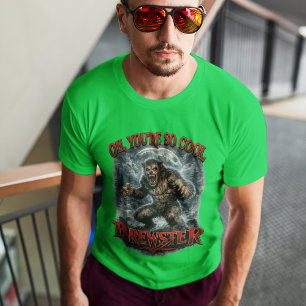Du bist so cool, Brewster Herren dunkles T-Shirt