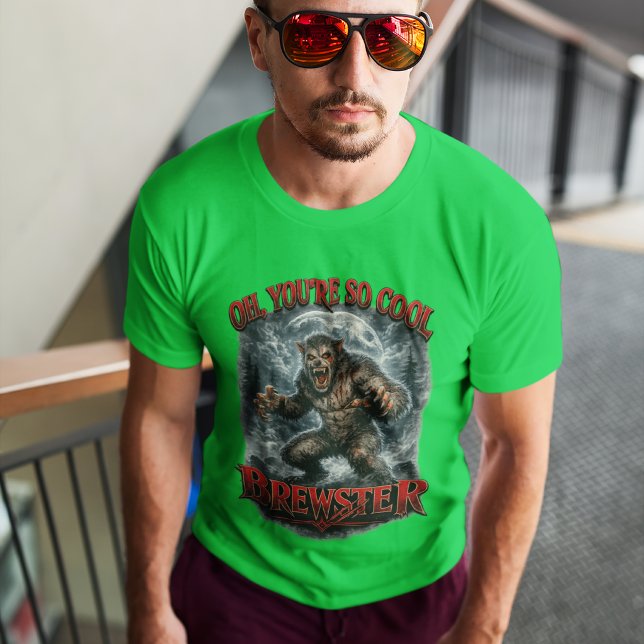 Du bist so cool, Brewster Herren dunkles T-Shirt (Oh, You're So Cool, Brewster! )