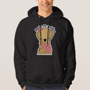 Du bist so goldenes Retriever Girl Hoodie