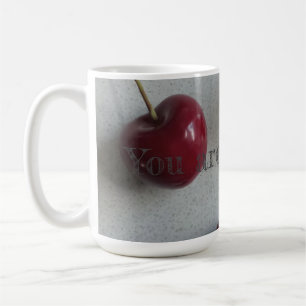 Du bist so süß Cherry Kaffeetasse