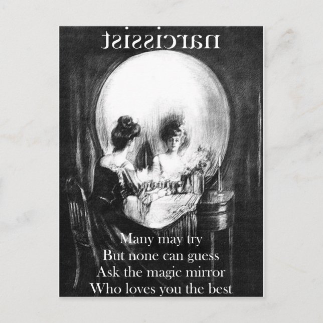 Du bist so vergeblich. postkarte (Vorderseite)