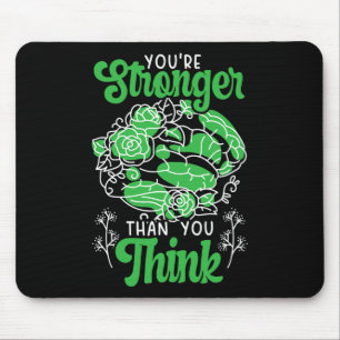 Du bist stärker als du denkst, dass Mental Health Mousepad