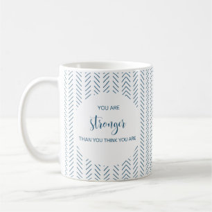 Du bist stärker, als du denkst kaffeetasse