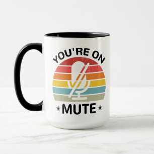 Du bist stumm tasse
