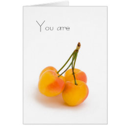 Du bist süß als die erste Frucht des Sommers