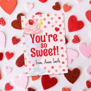 Du bist süße Sundae-Valentinstag Einladung