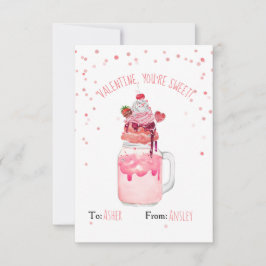Du bist Sweet Valentine Strawberry Crazy Milkshake