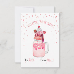 Du bist Sweet Valentine Strawberry Crazy Milkshake