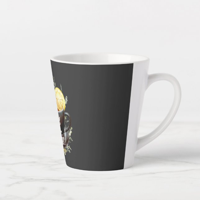 Du bist Tea-riffic! Funny Tea Lover Graphic Milchtasse (Rechts)