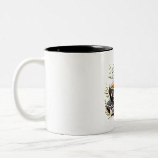 Du bist Tea-riffic! Funny Tea Lover Graphic Zweifarbige Tasse