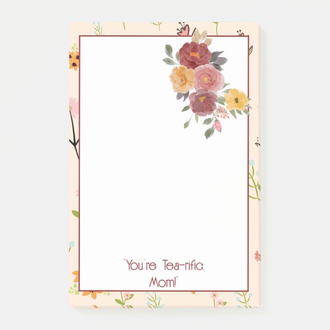 Du bist Teevoll, Mama! Notizen (Vorderseite)