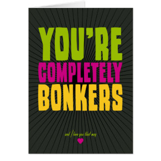 Du bist total Bonkers