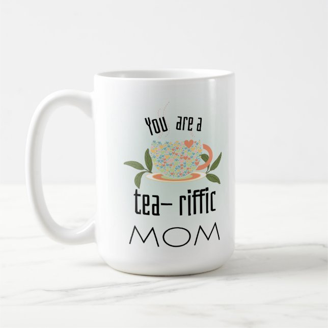 Du bist tränenreiche Mutter. Kaffeetasse (Links)