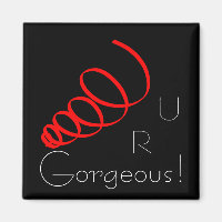 Du bist U R herrlicher roter Spiralmagnet