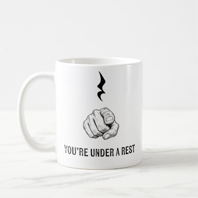 Du bist unter einer Pause Tasse (Links)