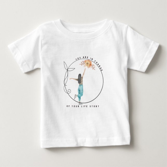Du bist verantwortlich für dein Leben Baby T-shirt (Vorderseite)