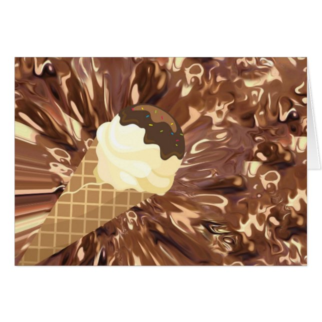 Du bist verrückt, meine Freundin Eis lustige Freun (Vorderseite (Horizontal))