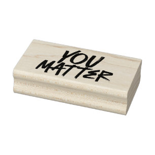 Du bist wichtig 2 gummistempel