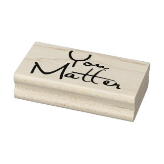 Du bist wichtig 3 gummistempel