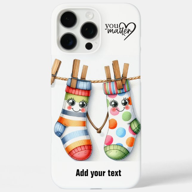 Du bist wichtig Case-Mate iPhone hülle (Rückseite)