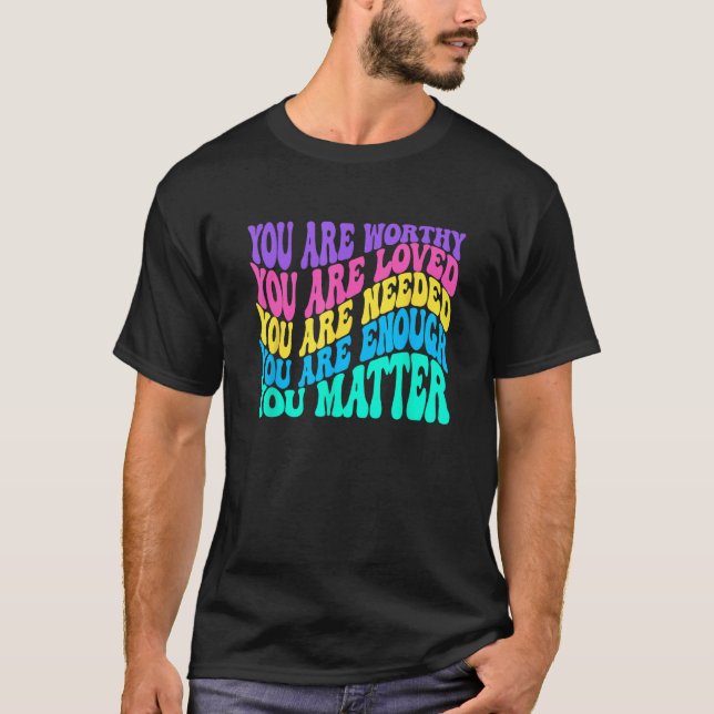 Du bist wichtig T-Shirt (Vorderseite)