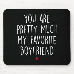 Du bist ziemlich mein Lieblingsfreund Funny Va Mousepad