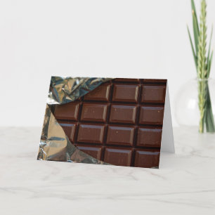 Du bist zu süß, Schokoladenkarte Bar Feiertagskarte