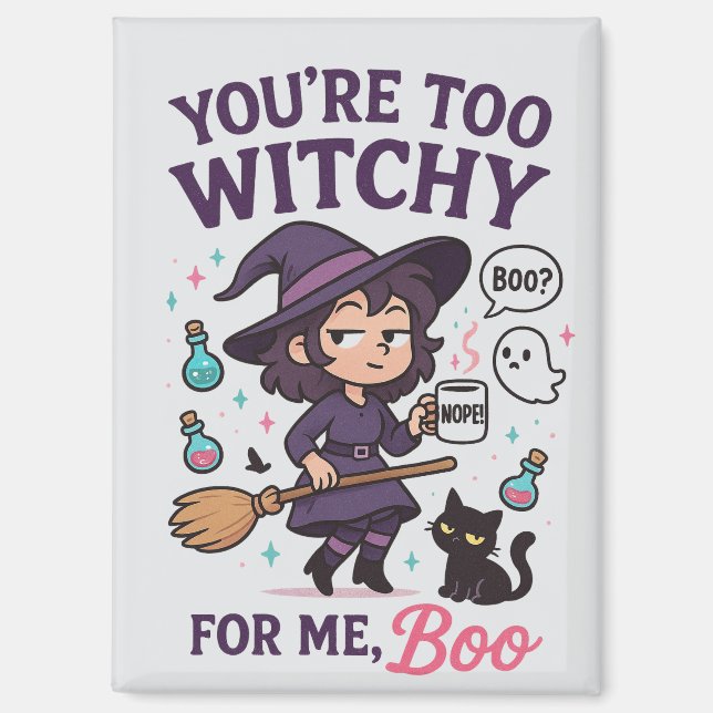 Du bist zu witzig für mich, Boo Magnet (Vorderseite)