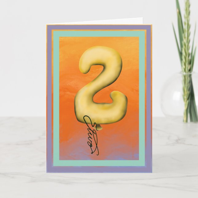 Du bist Zwei Karte (Vorderseite)