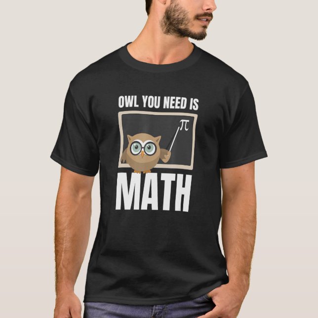 Du brauchst Mathematiklehrer T-Shirt (Vorderseite)