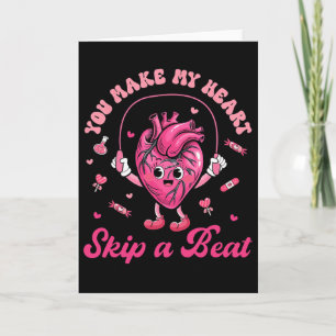 Du bringst mein Herz dazu, einen Beat zu übersprin Karte
