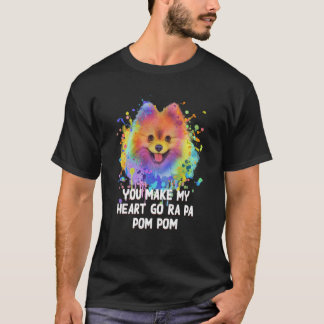 Du bringst mein Herz runter, Pa Pom Pom Spitz Humo T-Shirt
