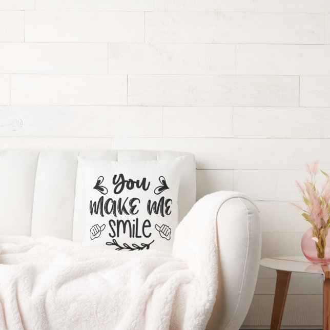 Du bringst mich zum Lächeln Kissen (Liege)